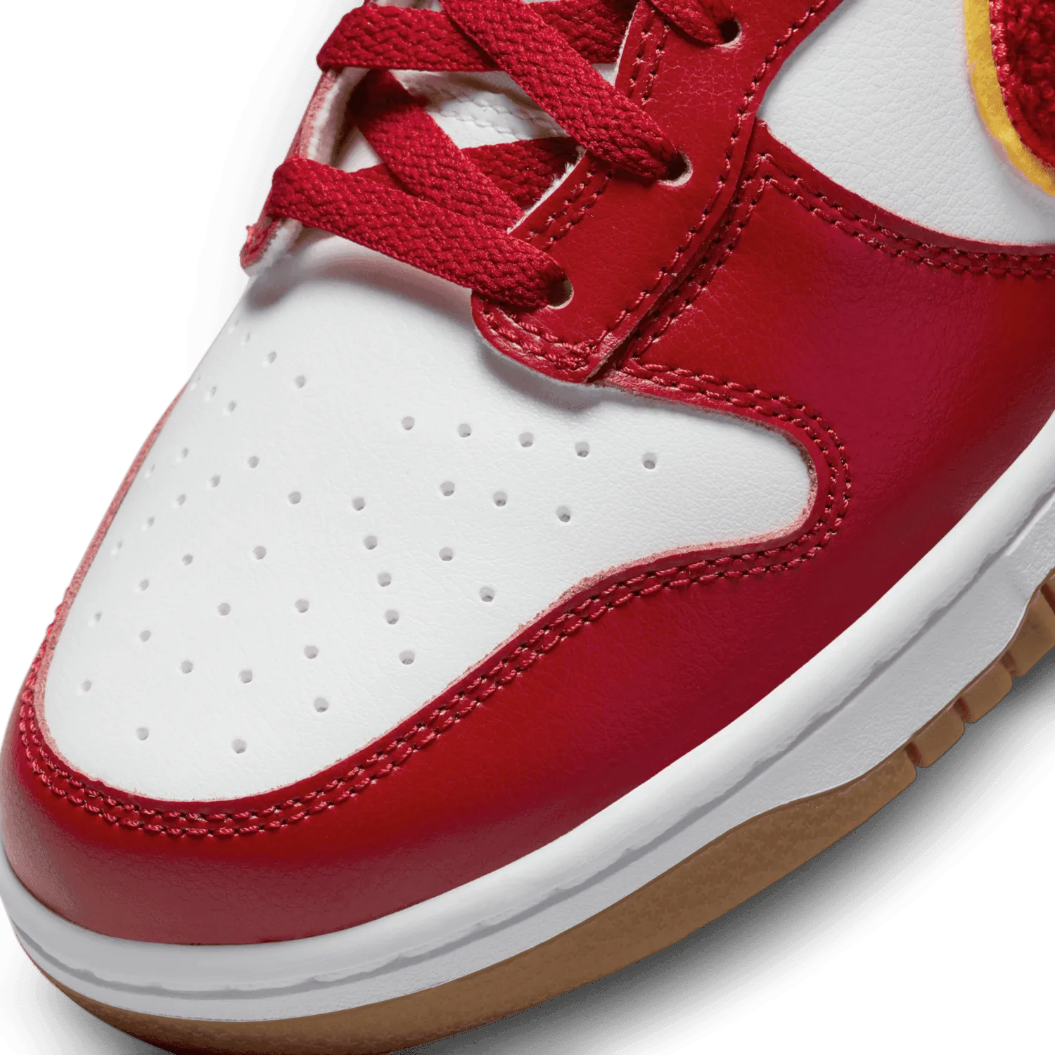 Nike Dunk High Chenille Swoosh Gym Red image 6