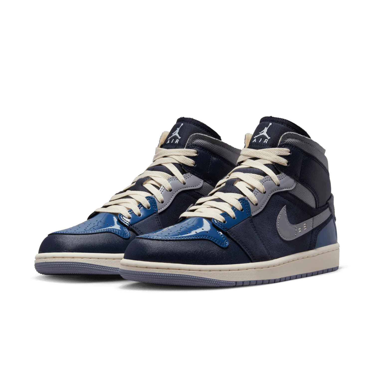 Air Jordan 1 Mid SE Craft Obsidian image 5