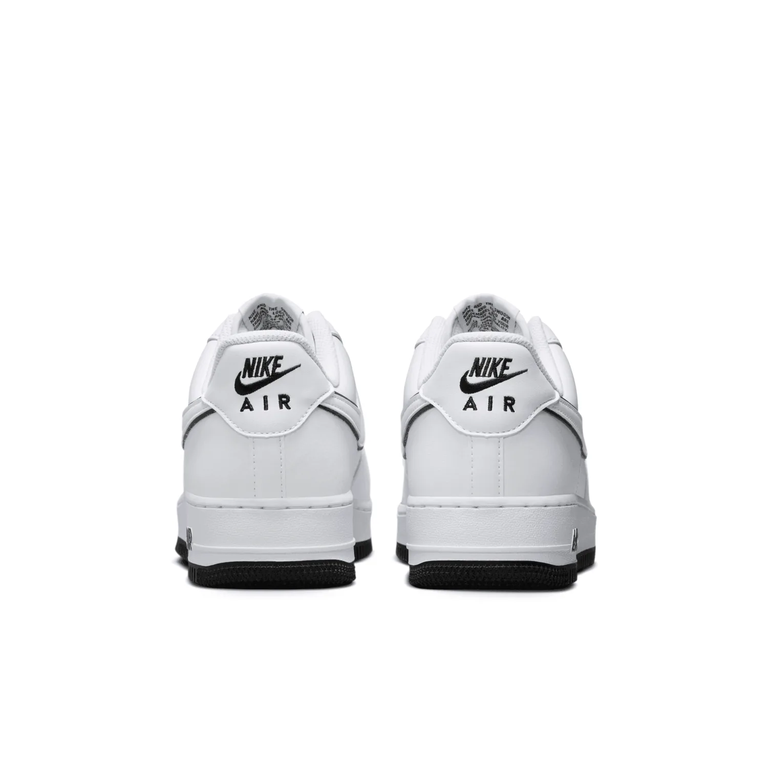 Nike Air Force 1 '07 'White Black Outline' image 5