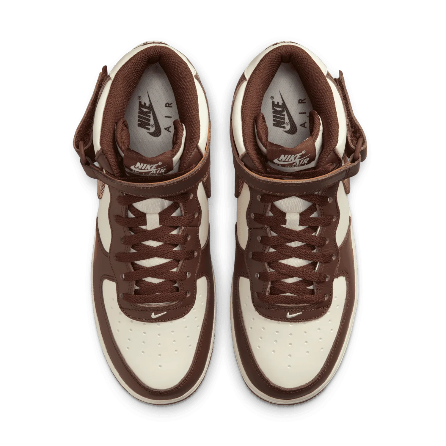 Nike Air Force 1 '07 Mid Brown Plaid image 3