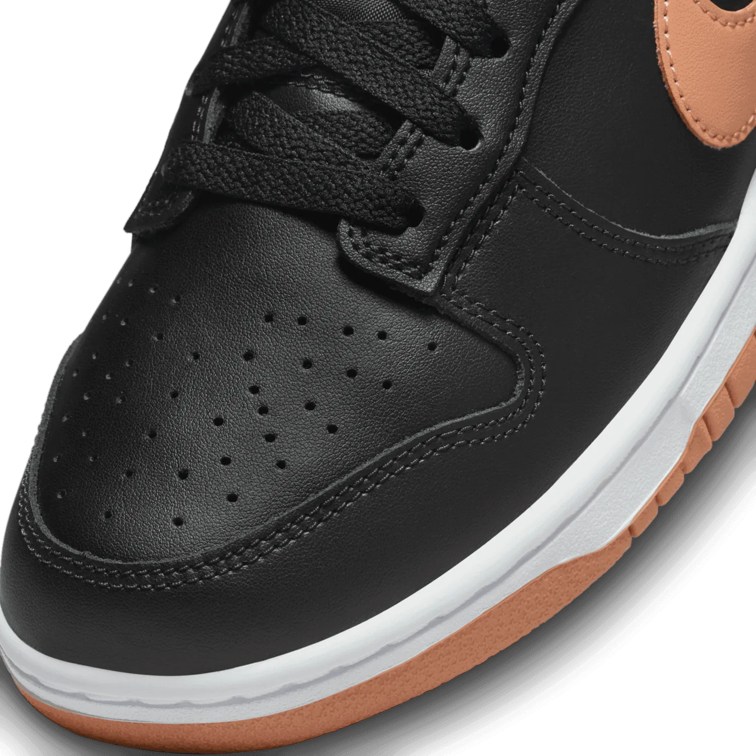 Nike Dunk Low Black Amber Brown image 6