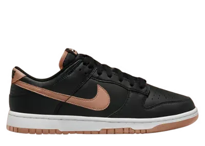 Nike Dunk Low Black Amber Brown