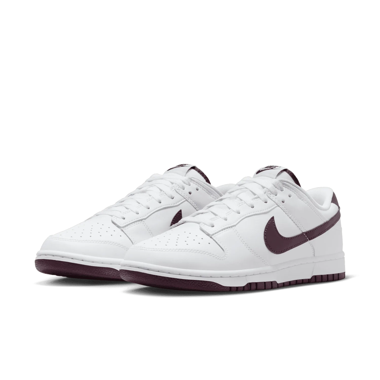 Nike Dunk Low White Night Maroon image 6