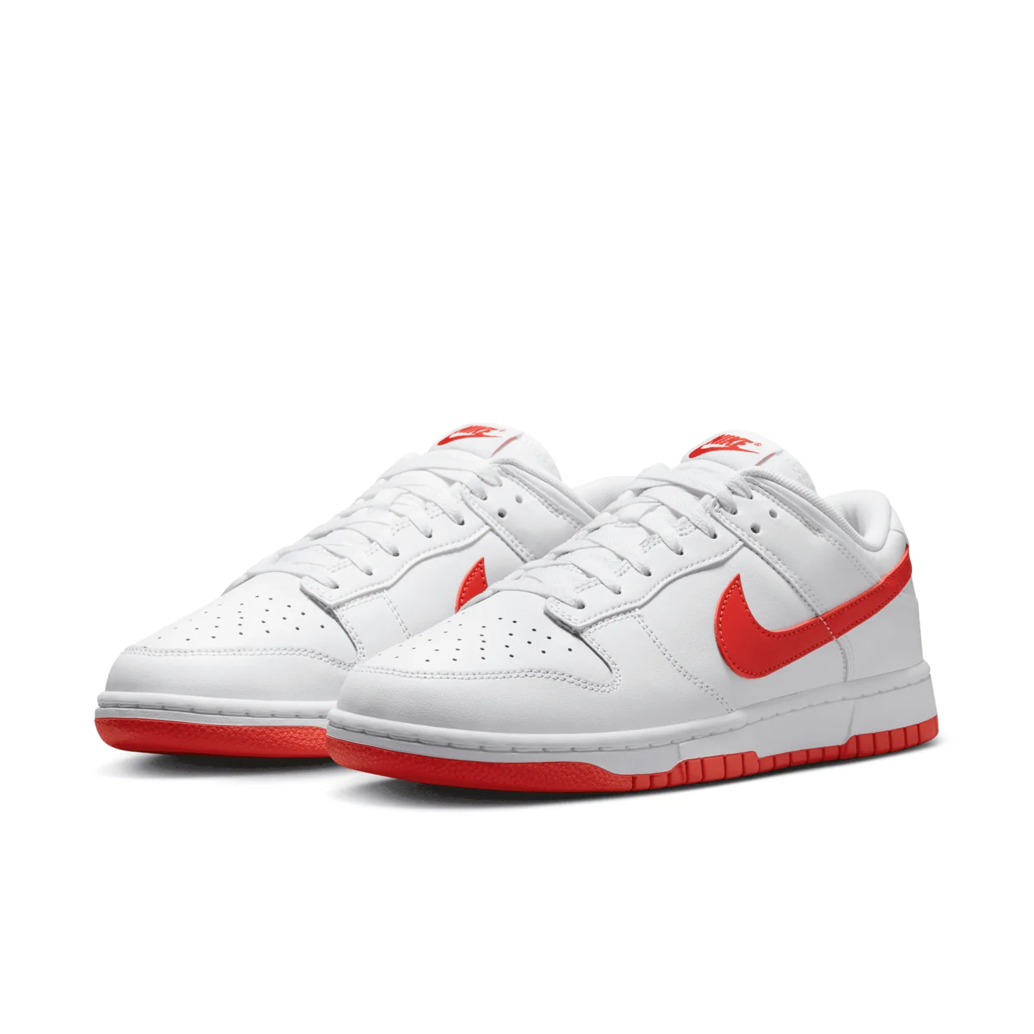 Nike Dunk Low White Picante Red image 5