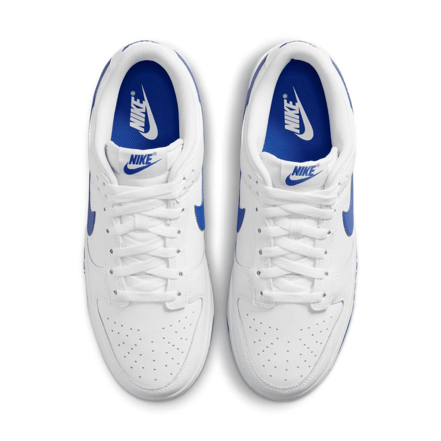 Nike Dunk Low White Hyper Royal image 3