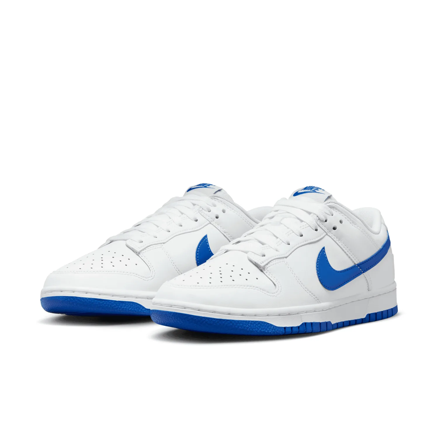 Nike Dunk Low White Hyper Royal image 4