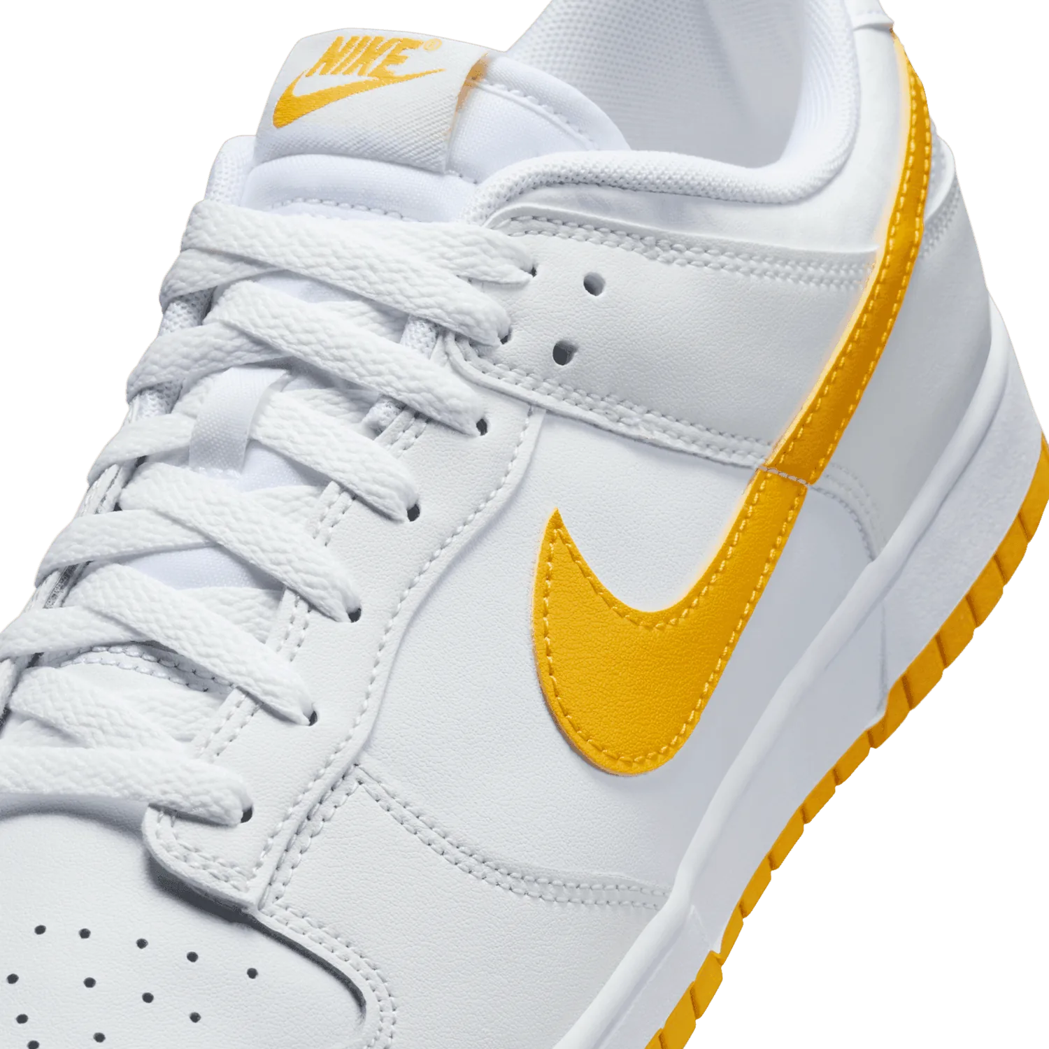 Nike Dunk Low White University Gold image 5