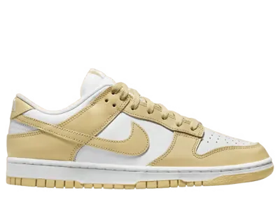 Nike Dunk Low White Team Gold