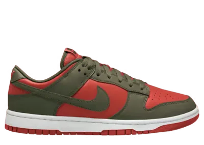 Nike Dunk Low Mystic Red Cargo Khaki