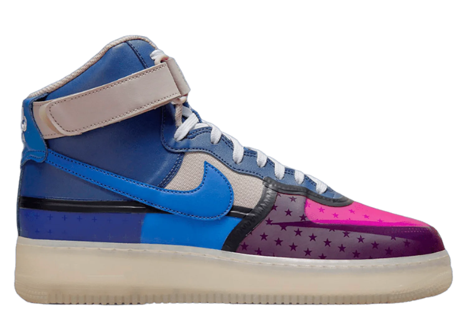 Nike Air Force 1 High '07 Premium Thunder Blue Pink Prime