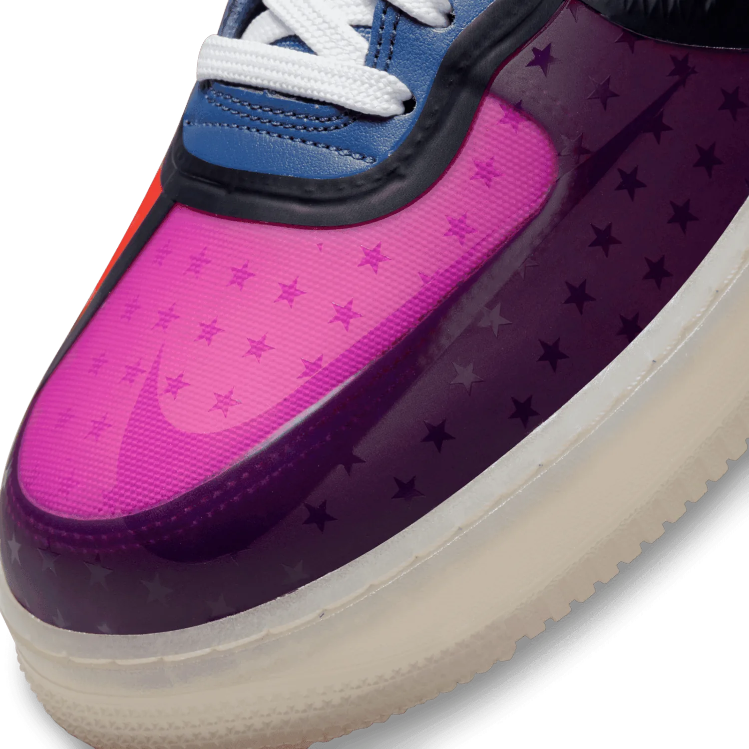 Nike Air Force 1 High '07 Premium Thunder Blue Pink Prime image 6
