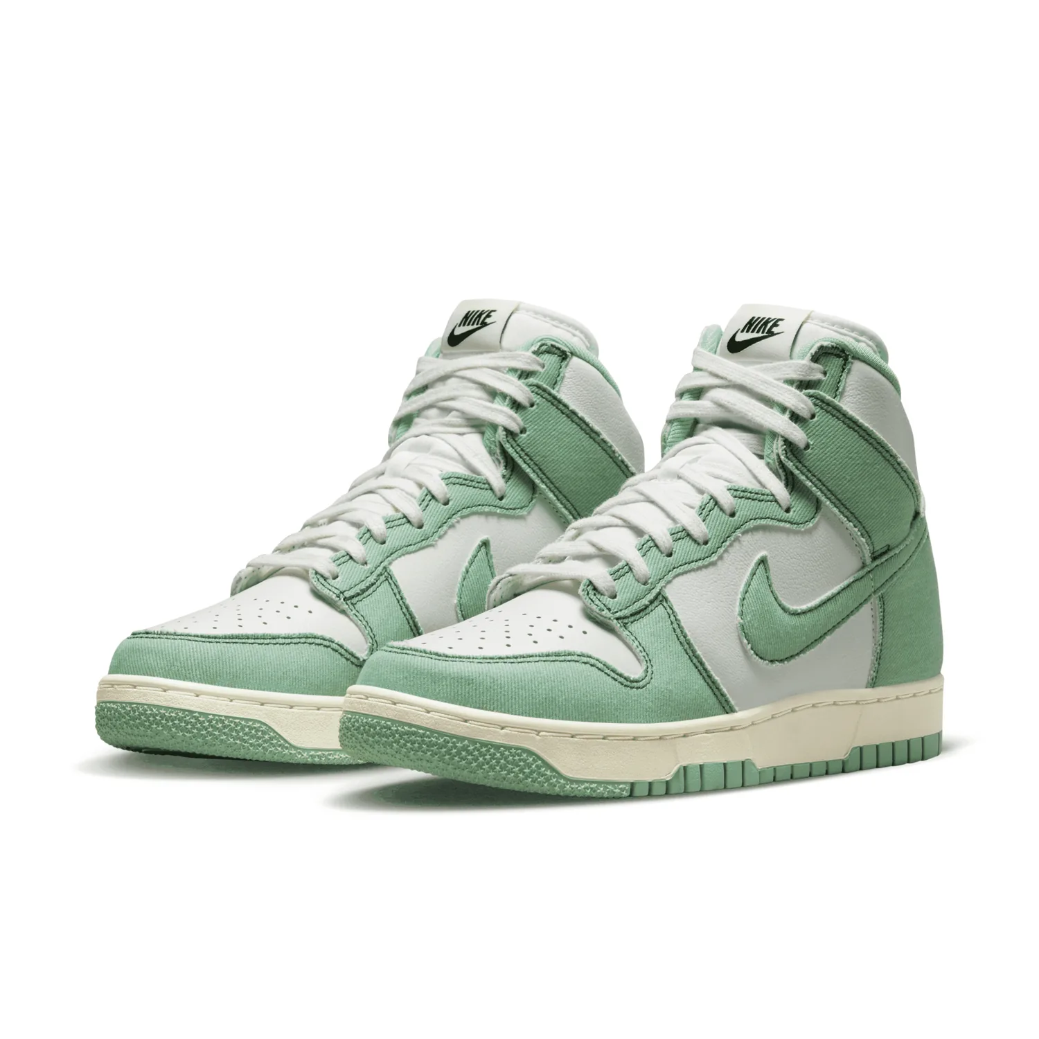 Nike Dunk High 85 Green Denim image 4