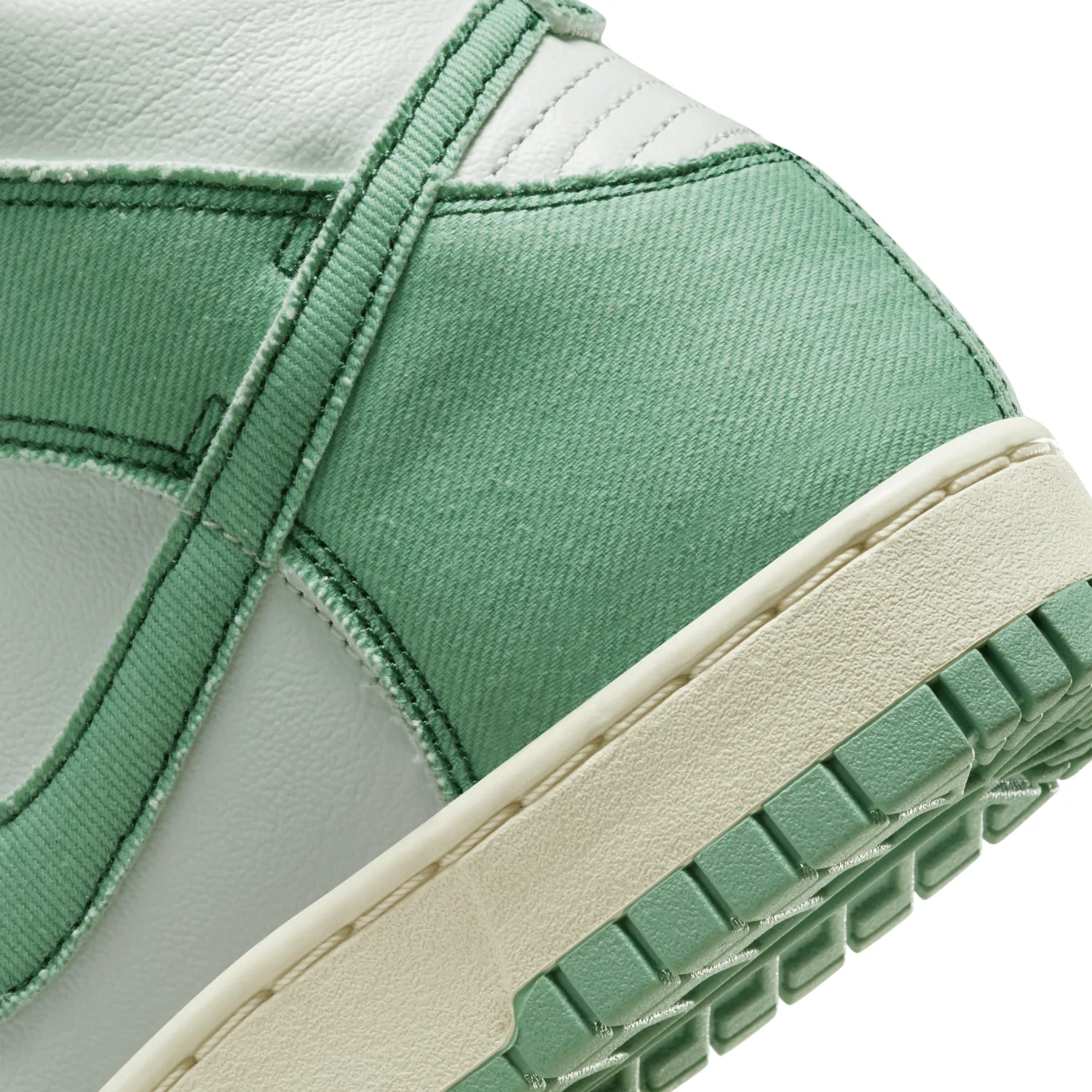 Nike Dunk High 85 Green Denim image 6