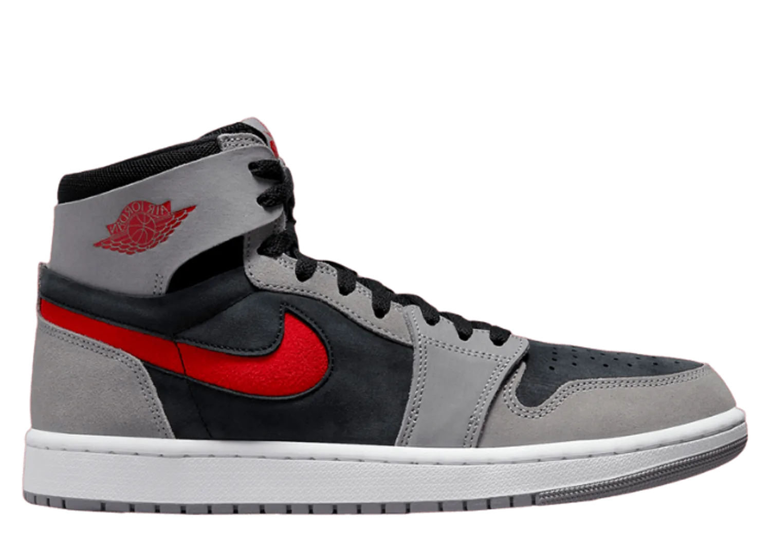Air Jordan 1 High Zoom CMFT 2 Black Fire Red Cement