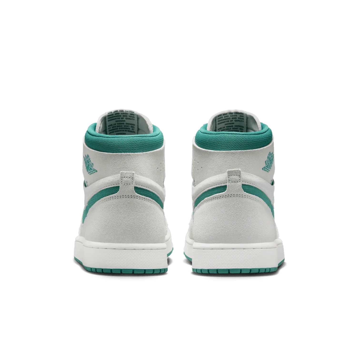 Air Jordan 1 High Zoom CMFT 2 Summit White Bicoastal image 4