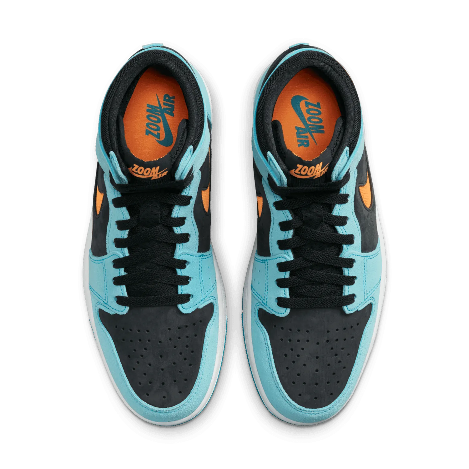Air Jordan 1 High Zoom CMFT 2 Bleached Aqua Bright Citrus image 3