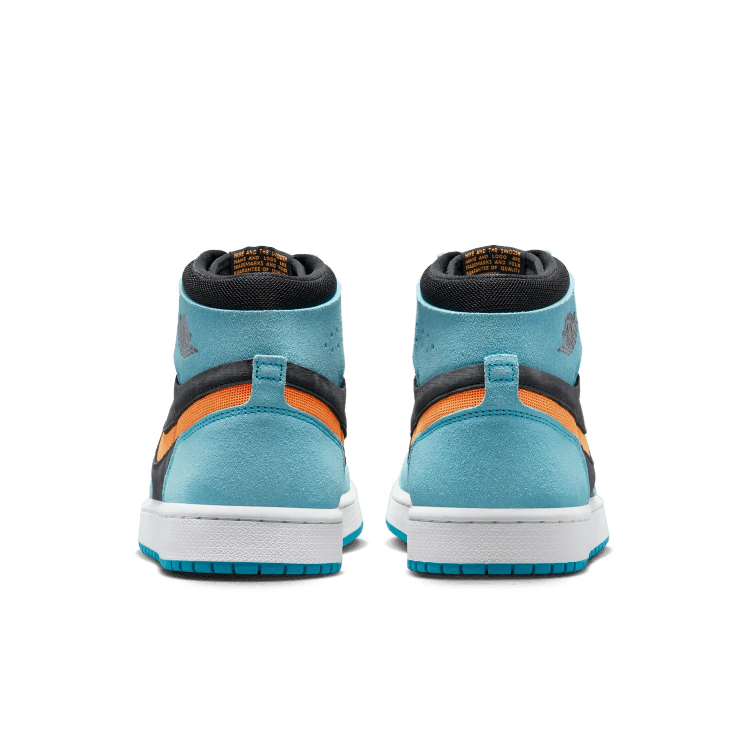 Air Jordan 1 High Zoom CMFT 2 Bleached Aqua Bright Citrus image 5