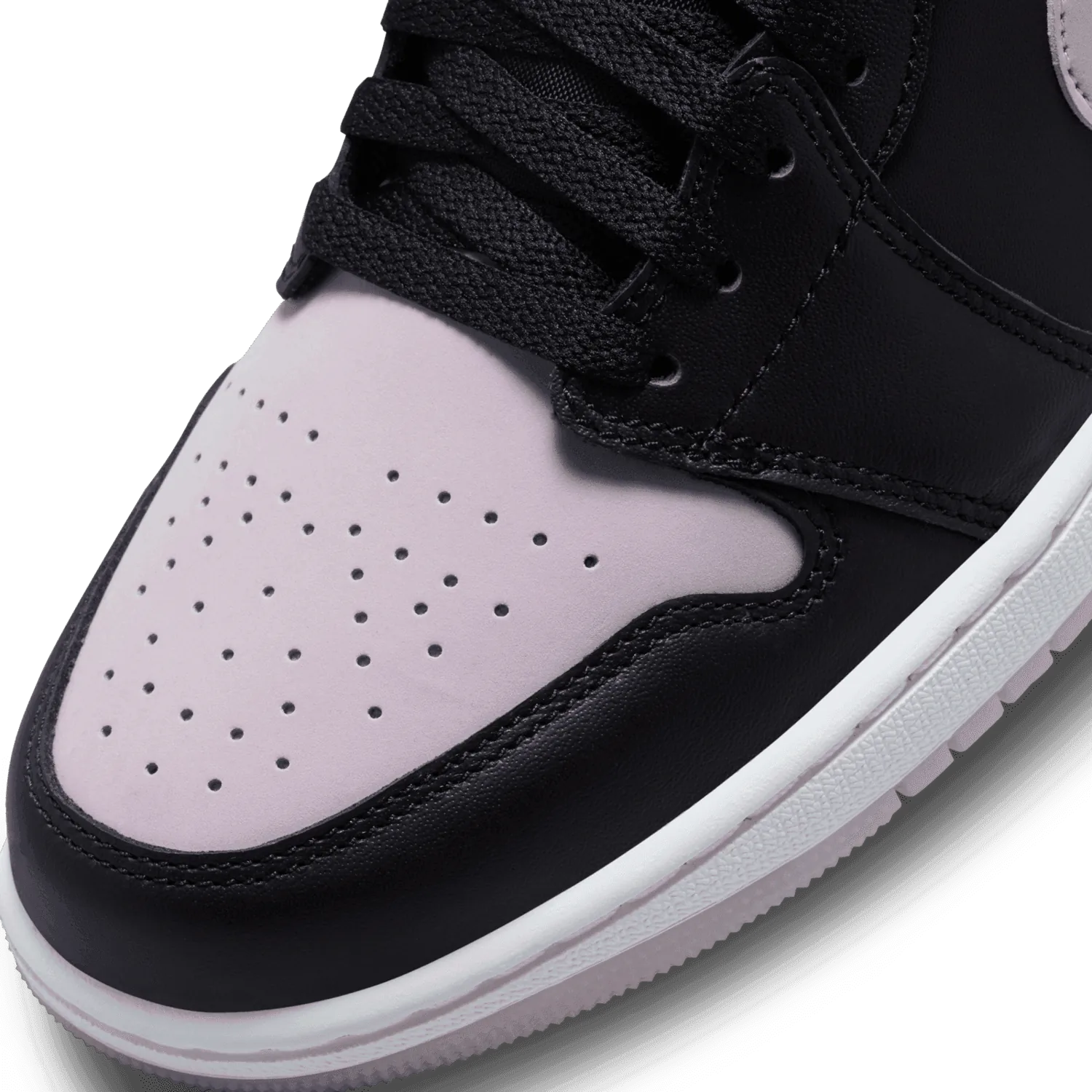 Air Jordan 1 Low SE Black Iced Lilac image 6
