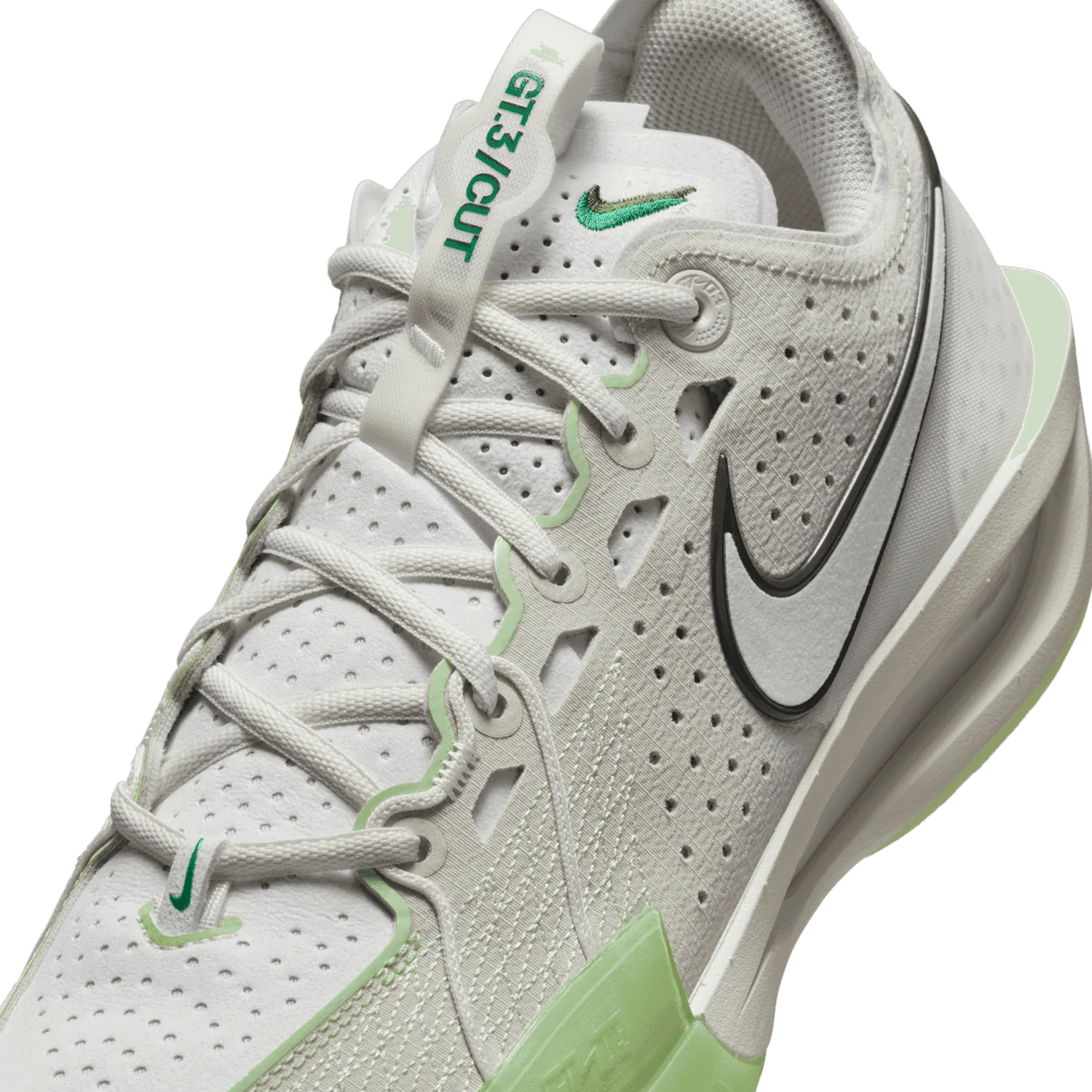 Nike Air Zoom GT Cut 3 Light Bone Vapor Green image 5