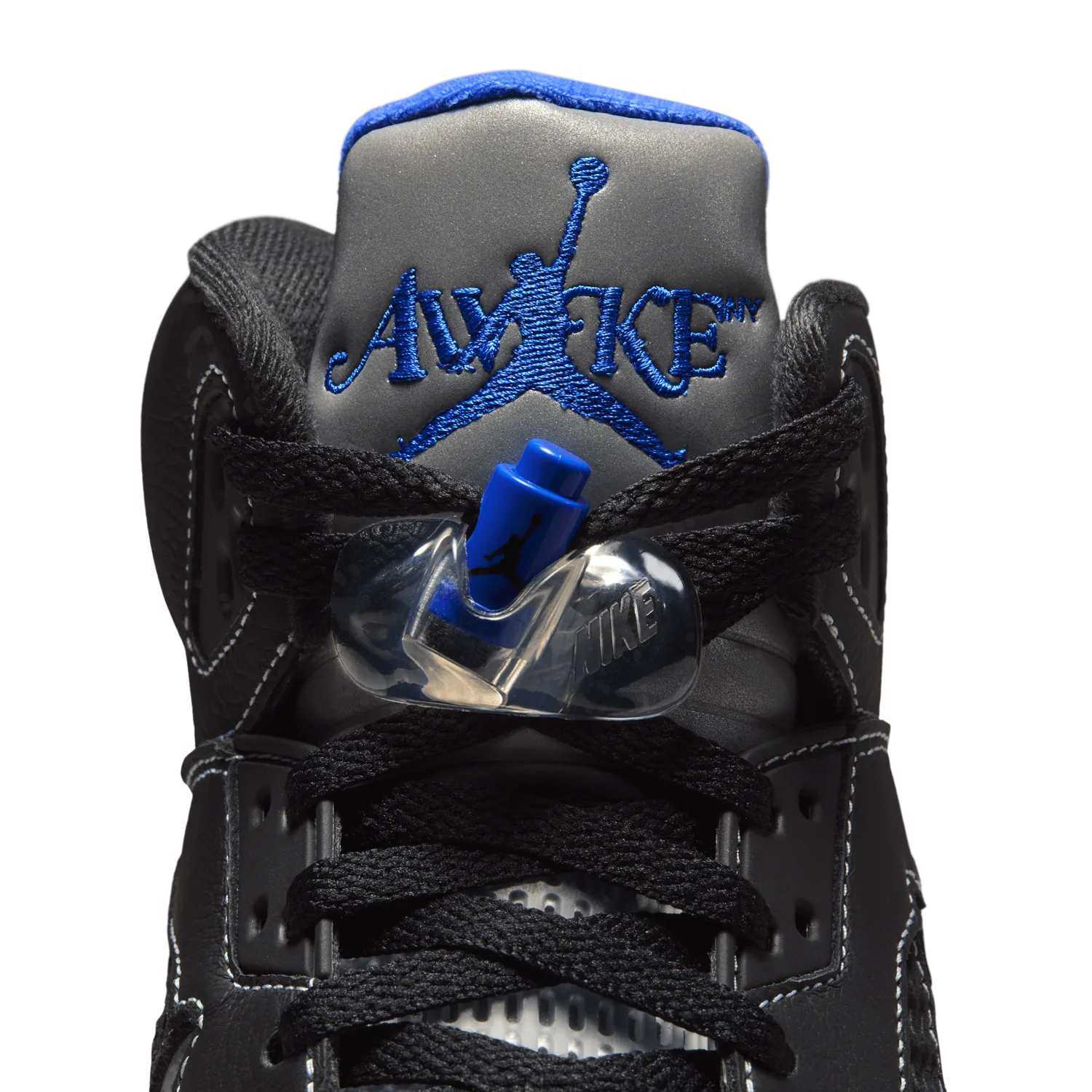 Air Jordan 5 Retro Awake NY Black Racer Blue image 5