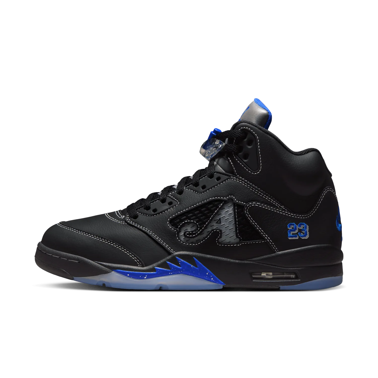 Air Jordan 5 Retro Awake NY Black Racer Blue image 12