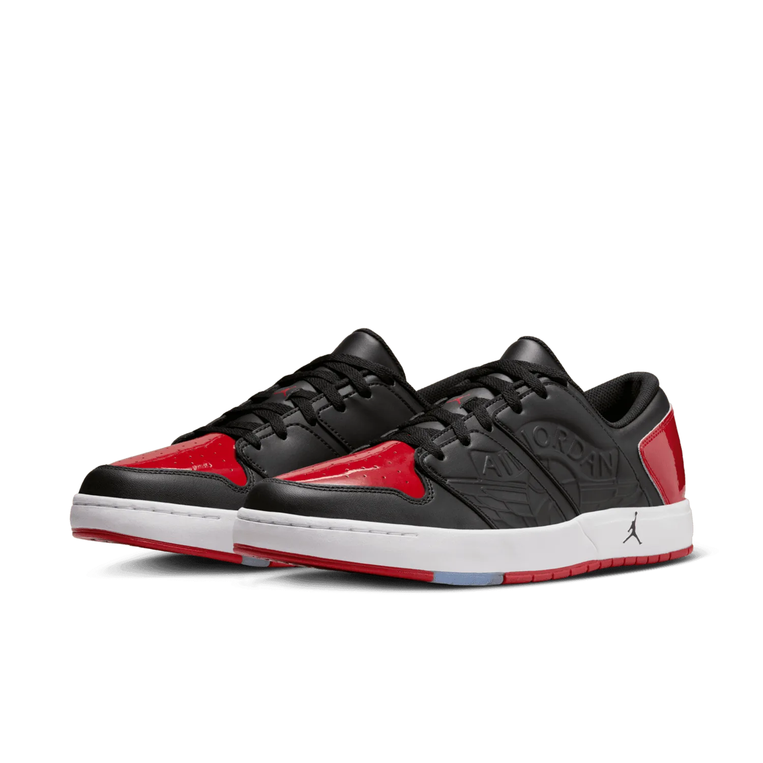 Air Jordan Nu Retro 1 Low Patent Bred image 4