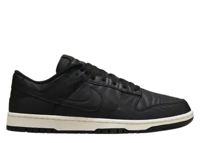 Nike Dunk Low Black Canvas
