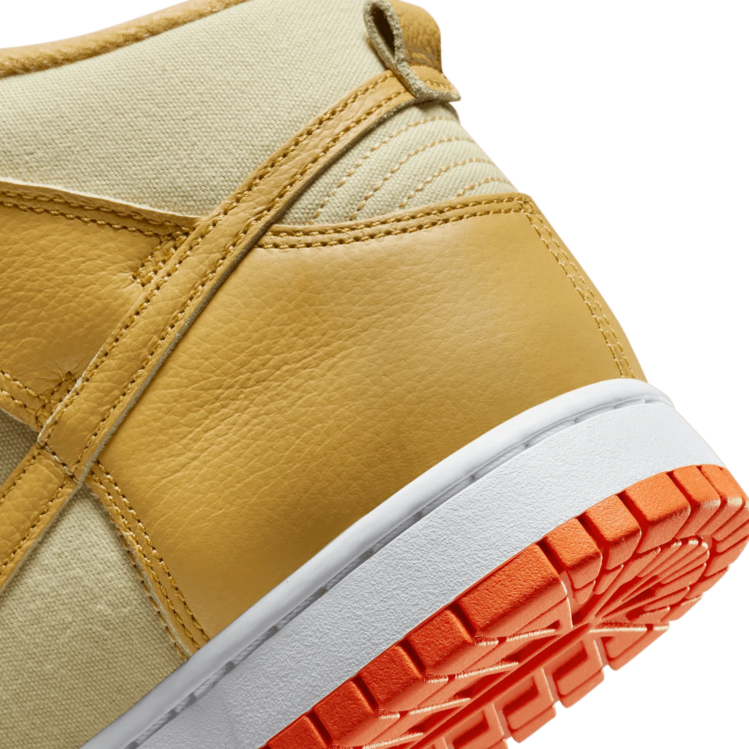 Nike Dunk High Premium Gold Orange image 2