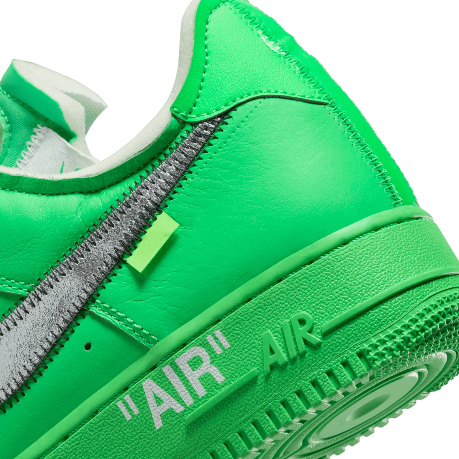 Nike Air Force 1 Low Off-White Light Green Spark BKM image 10