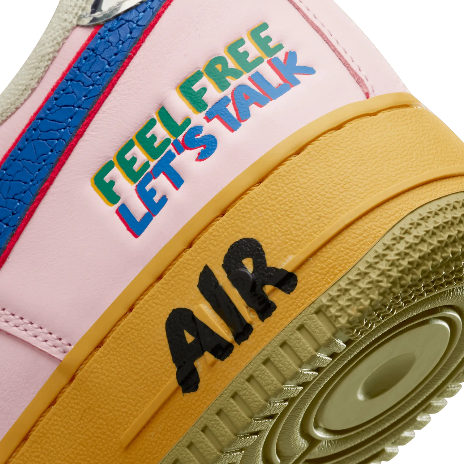 Nike Air Force 1 Low Feel Free, Let’s Talk image 7