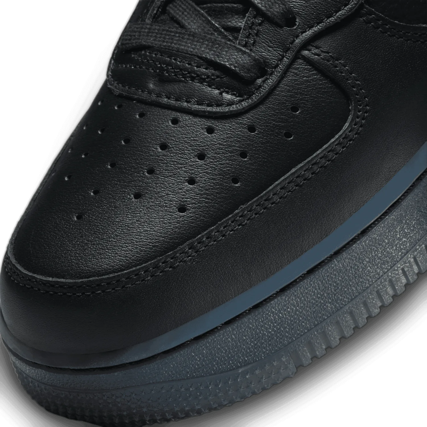 Nike Air Force 1 Mid Premium Black Metallic image 6