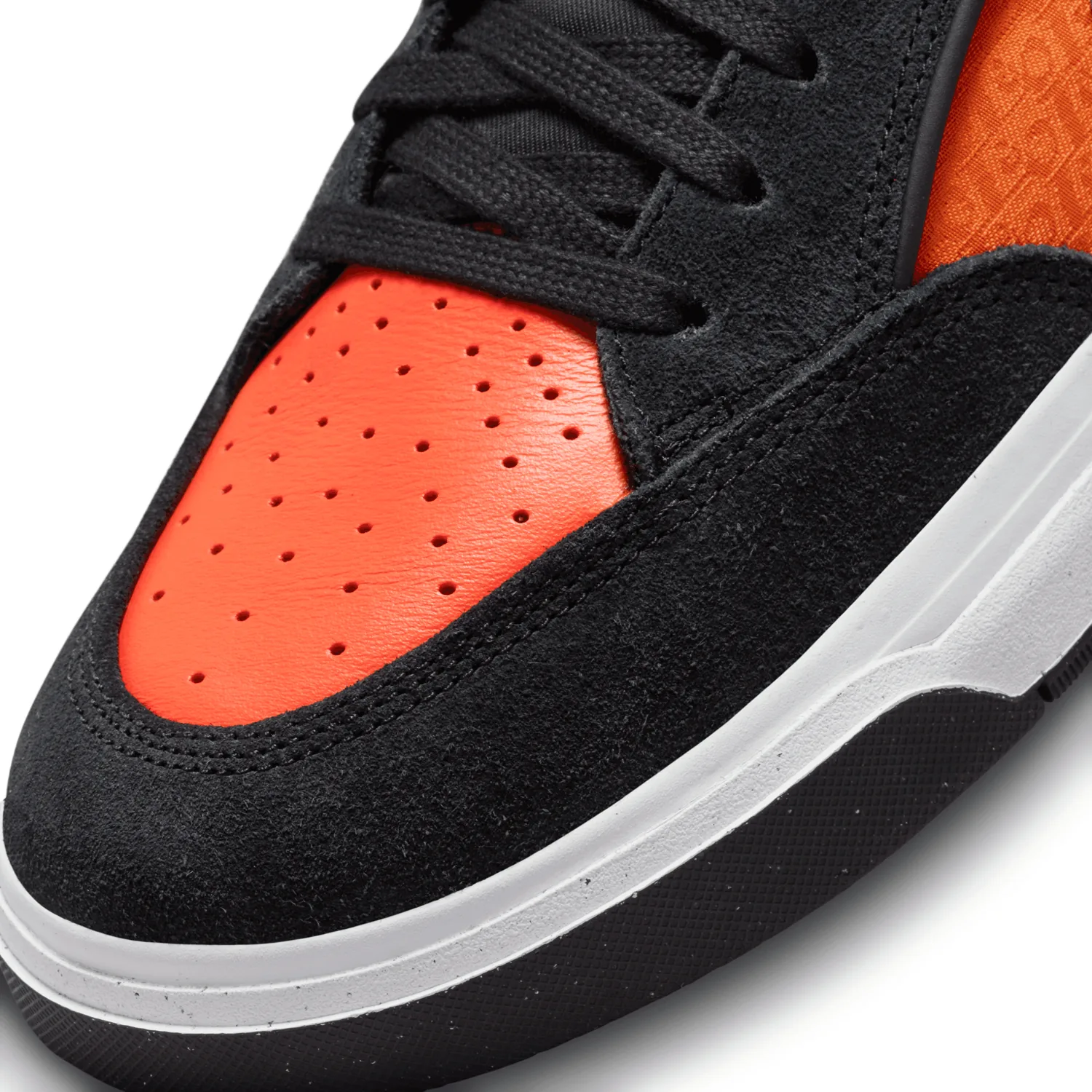 Nike SB React Leo Black Electro Orange image 7