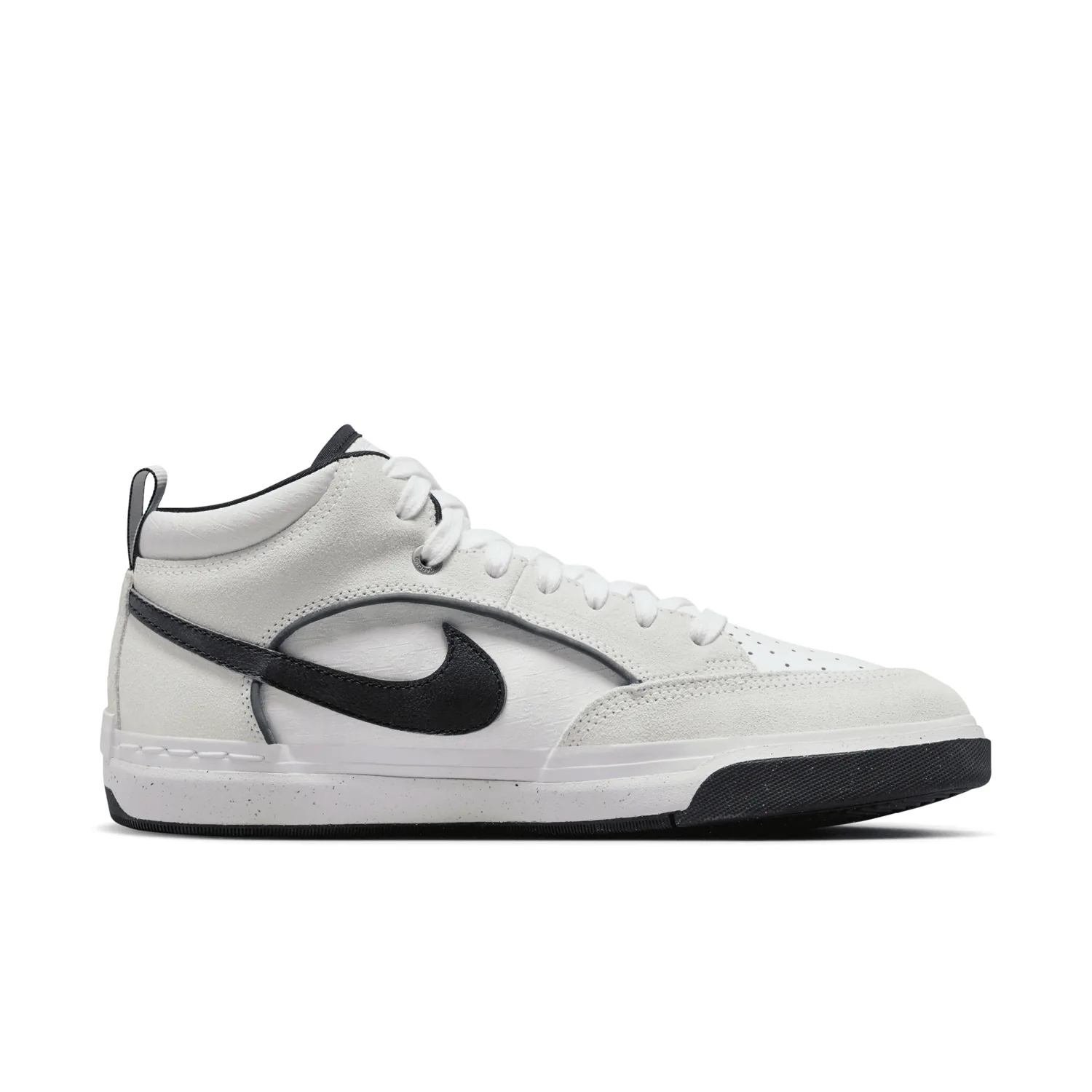 Nike SB React Leo White Black image 3