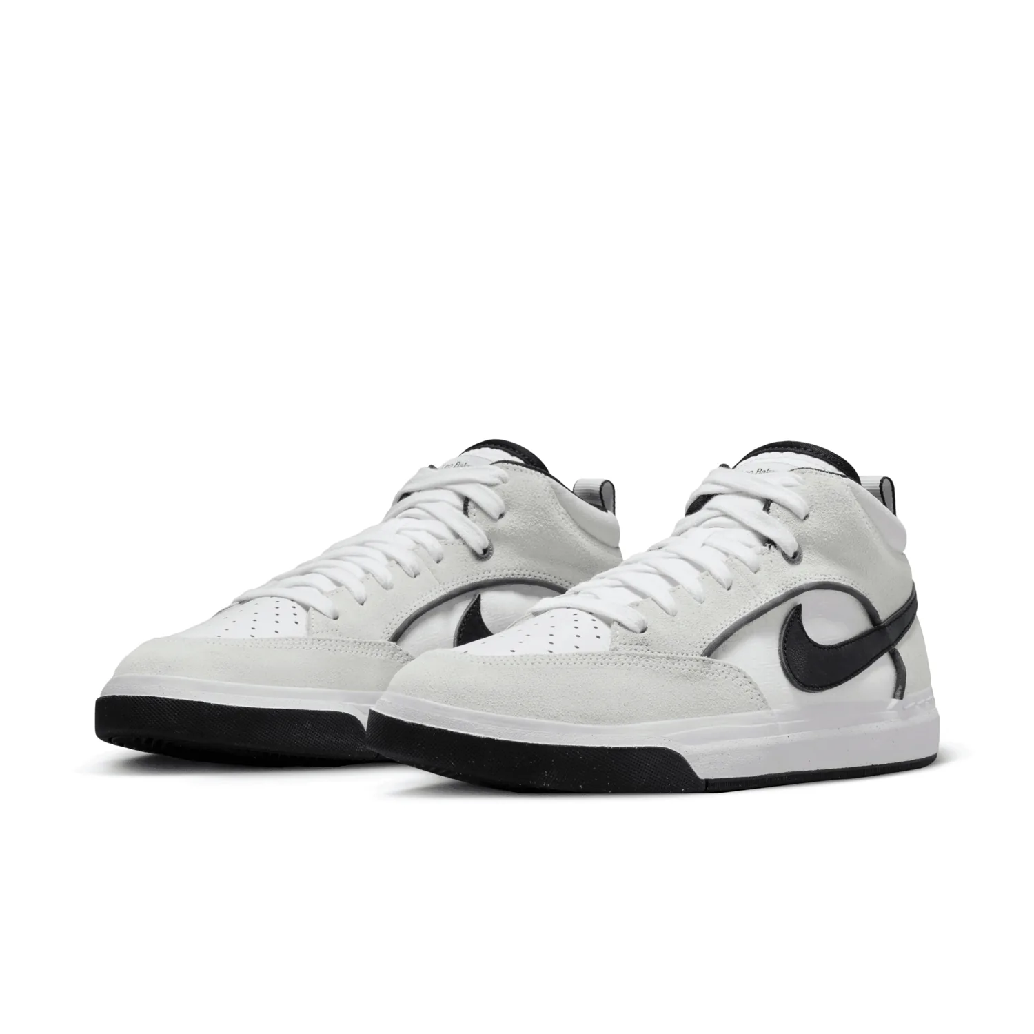 Nike SB React Leo White Black image 5