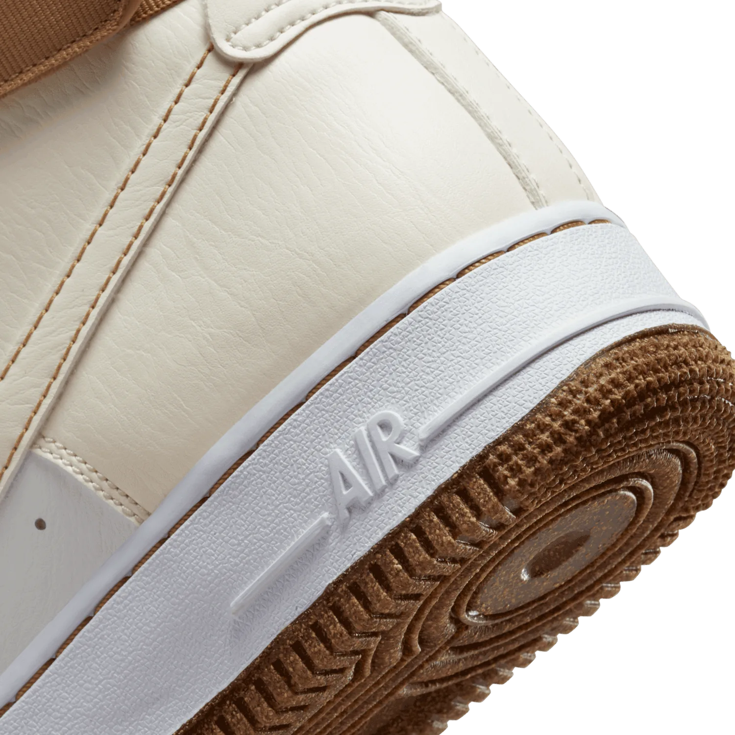 Nike Air Force 1 High EMB Phantom Elemental Gold image 7