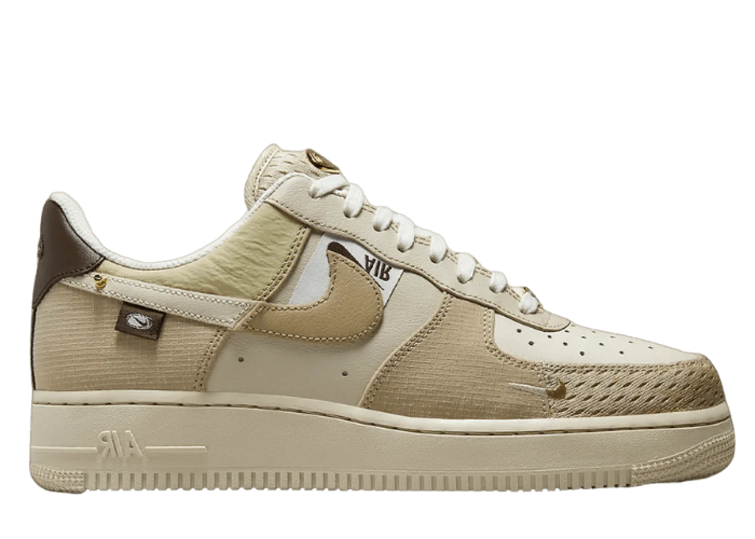 Nike Air Force 1 Low Tan Bling