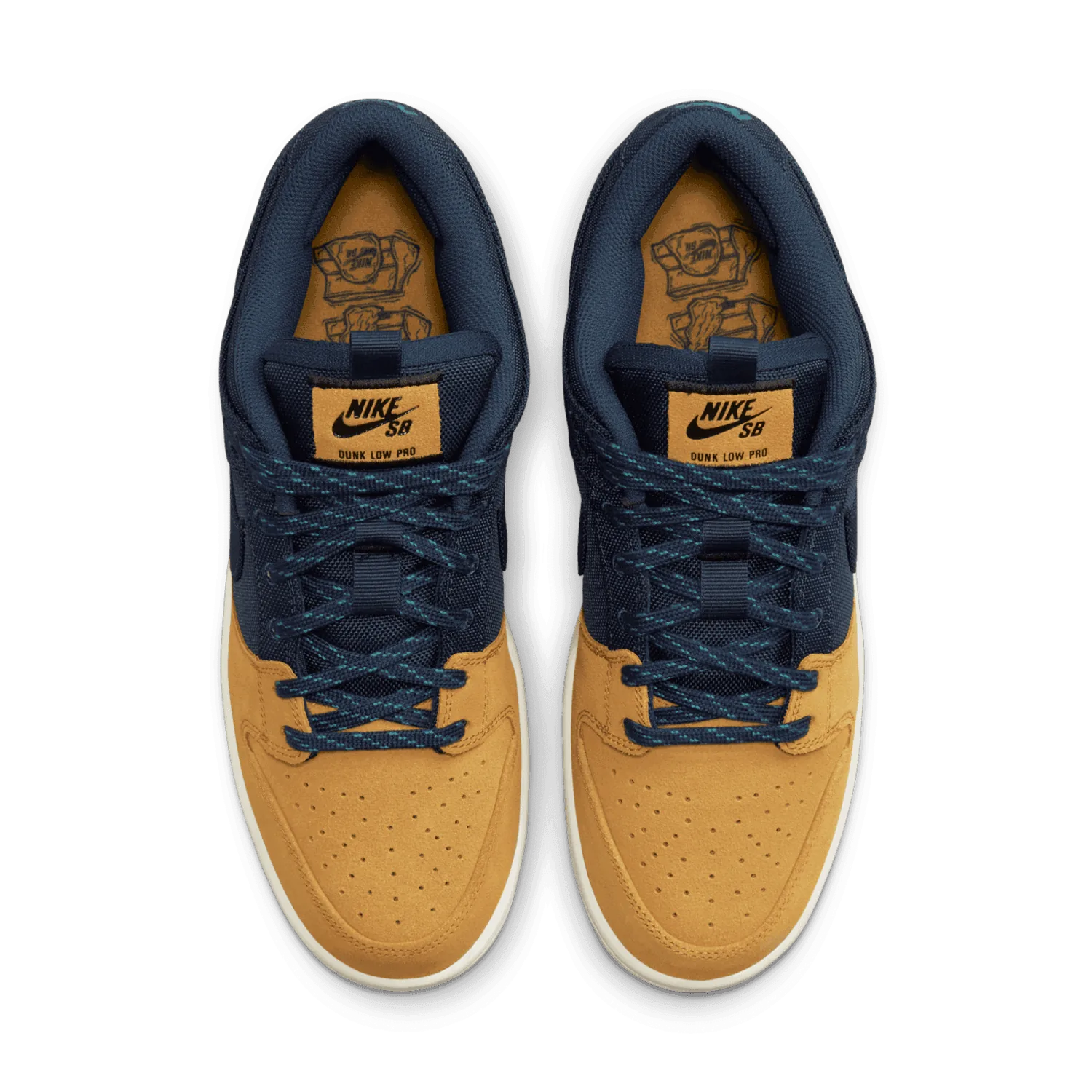 Nike SB Dunk Low Midnight Navy Desert Ochre image 4