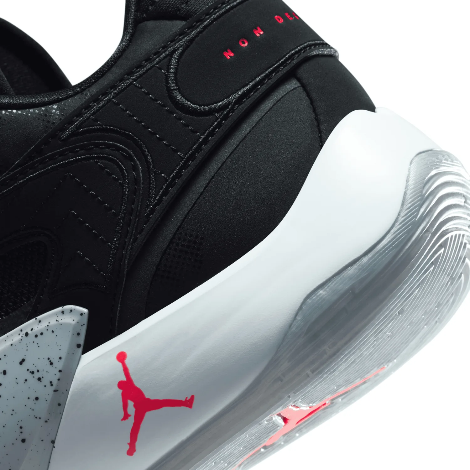 Jordan Luka 2 Black Bright Crimson image 2