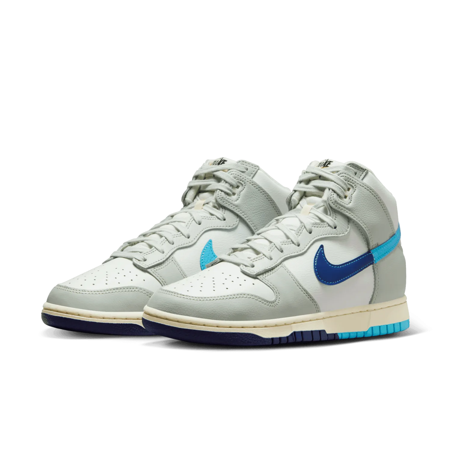 Nike Dunk High Split Summit White Baltic Blue Deep Royal Blue image 4