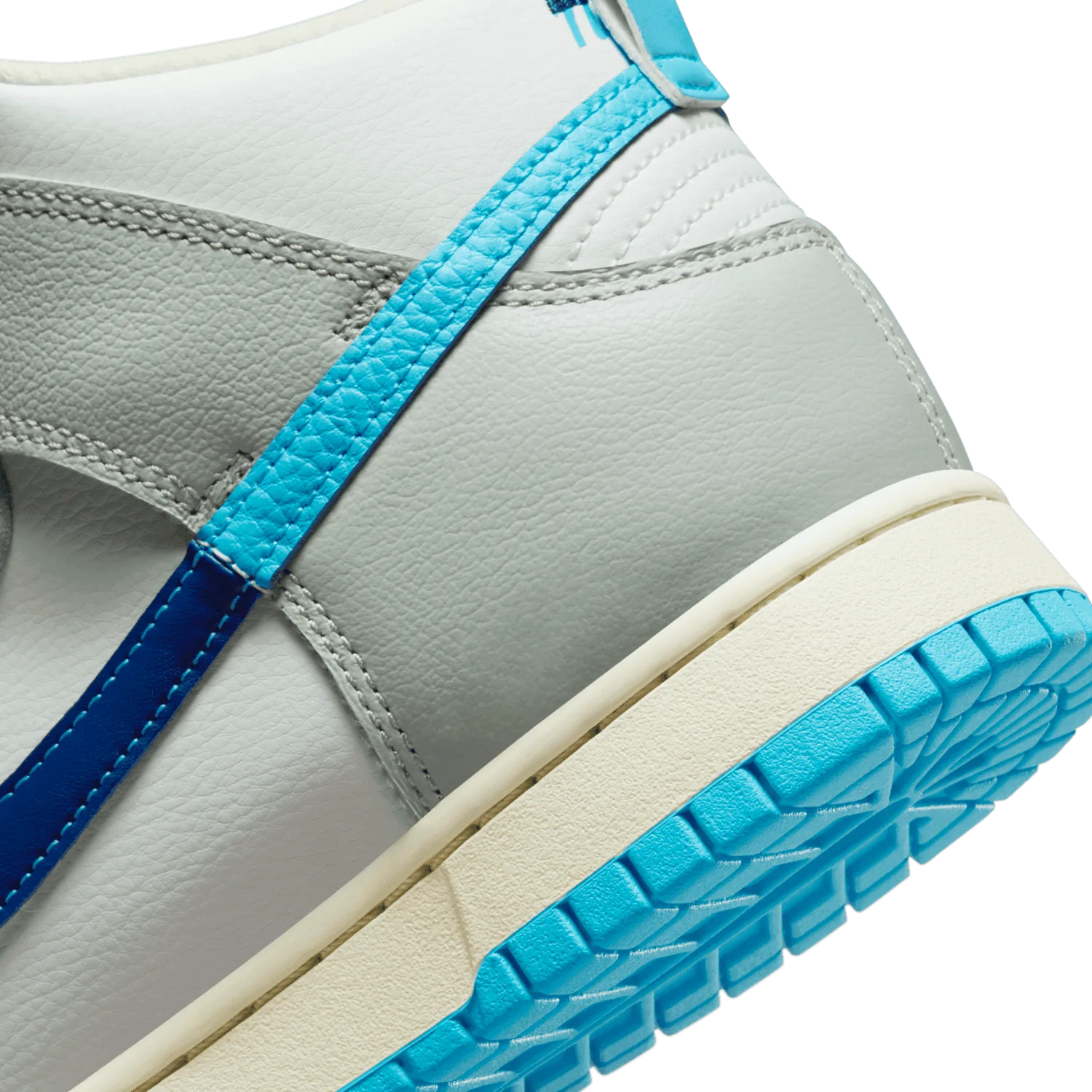 Nike Dunk High Split Summit White Baltic Blue Deep Royal Blue image 7