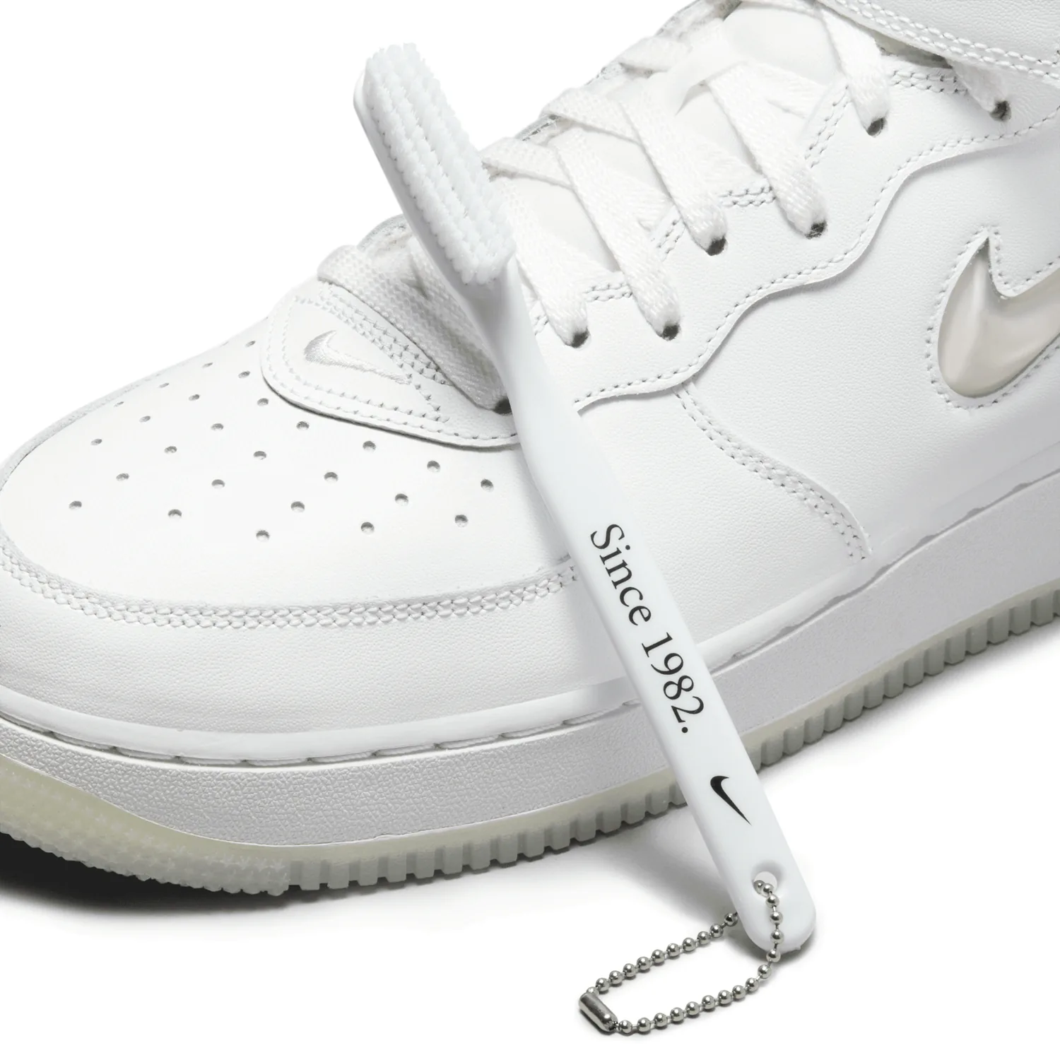 Nike Air Force 1 Mid Jewel Summit White image 10