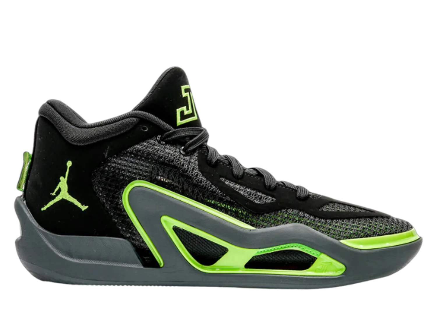 Jordan Tatum 1 Black Green Strike