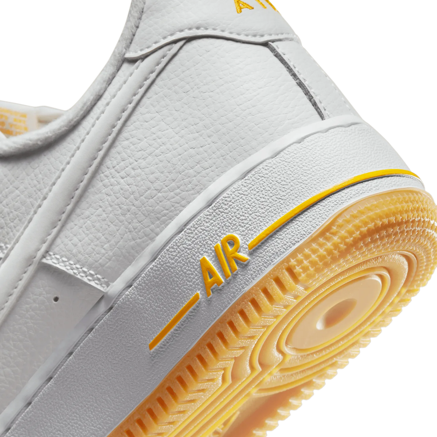 Nike Air Force 1 Low White Yellow Gum image 7