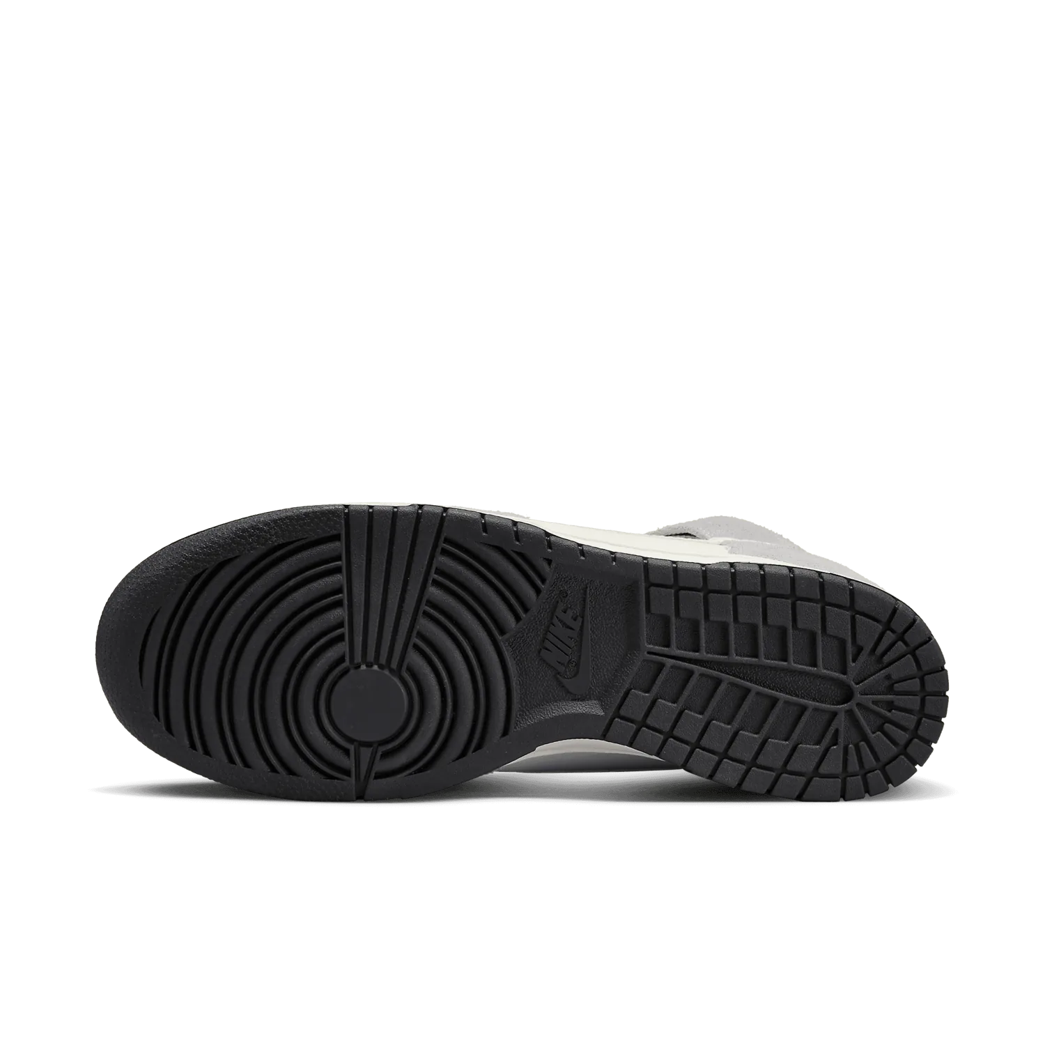 Nike Dunk High Grey Suede White image 2