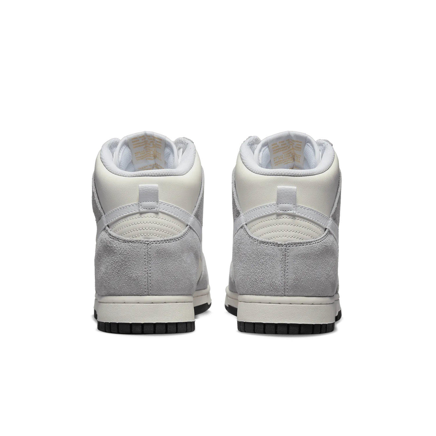 Nike Dunk High Grey Suede White image 5