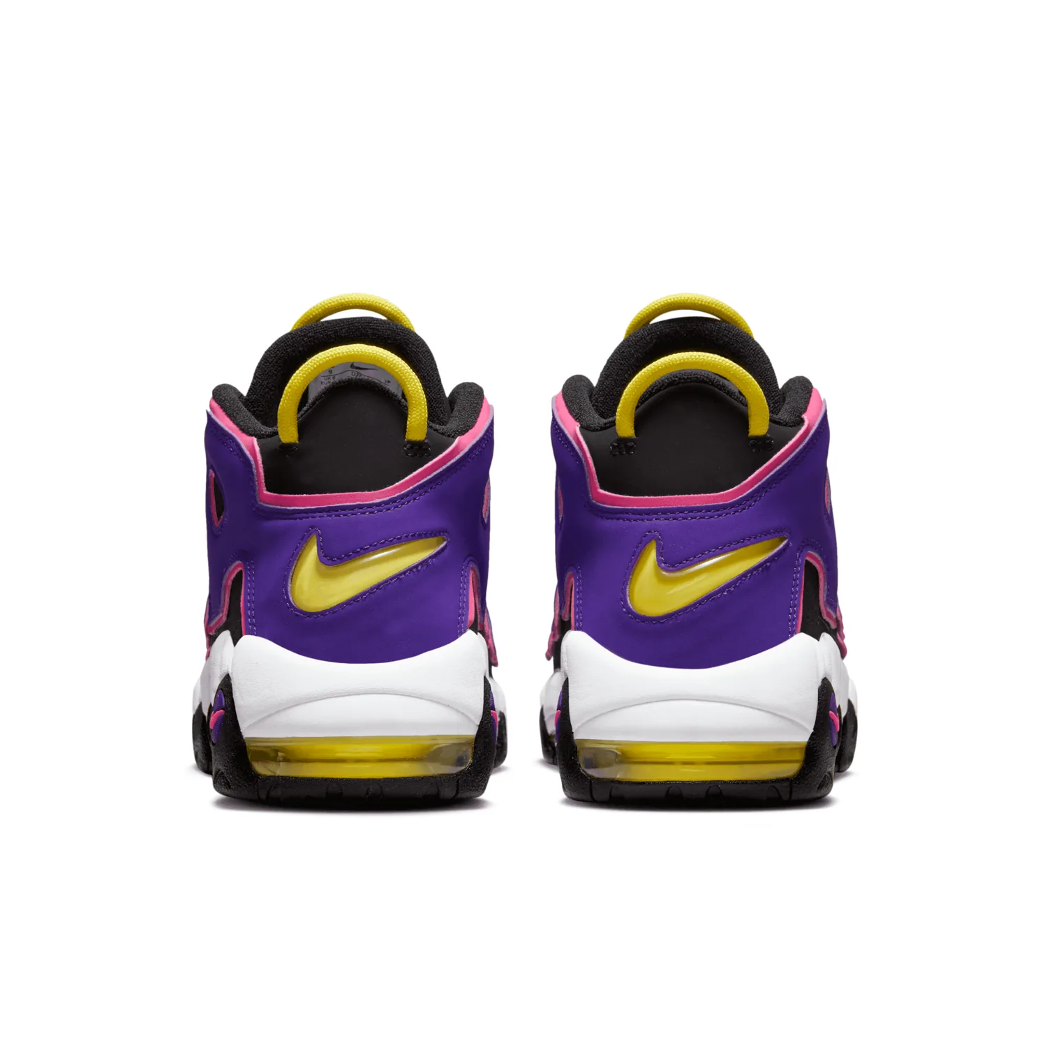 Nike Air More Uptempo Black Multi Neon image 5