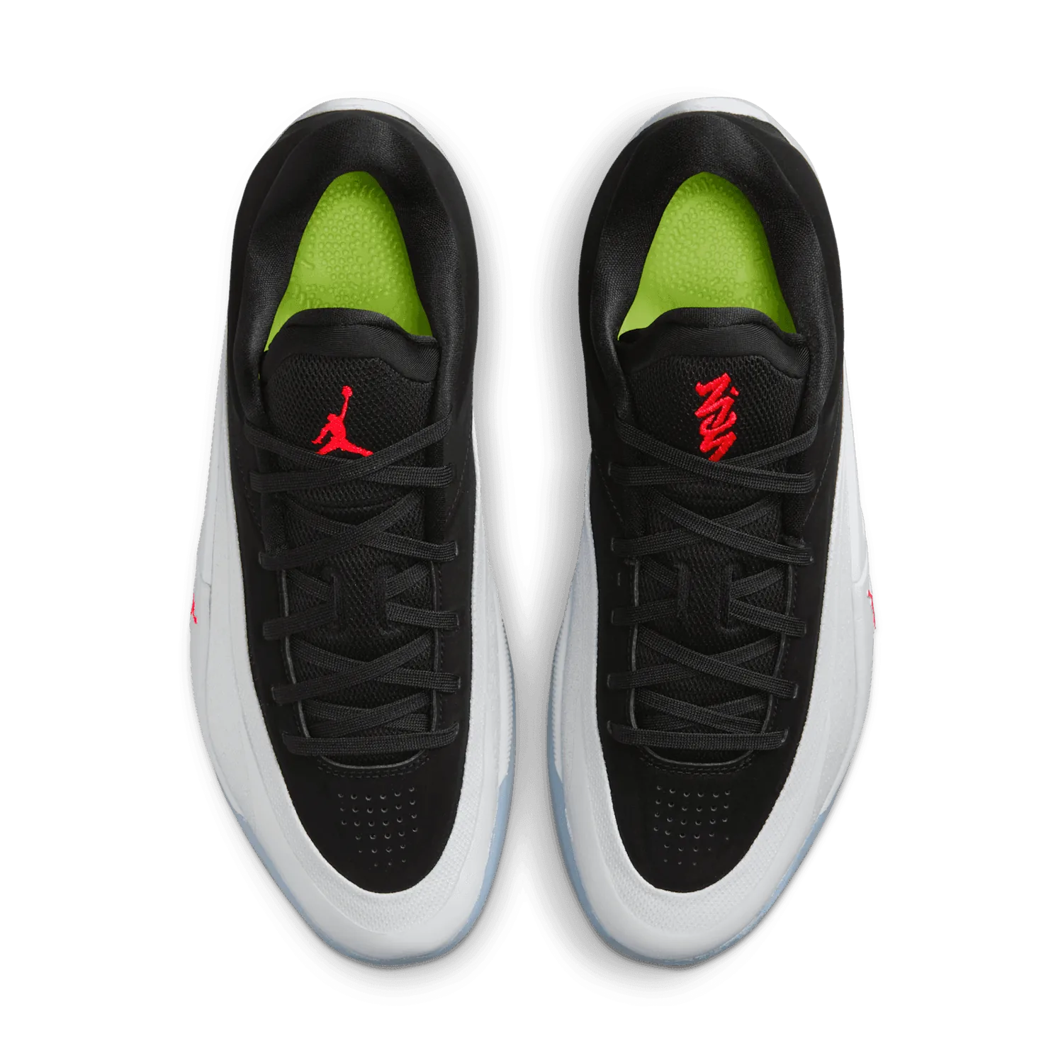 Jordan Zion 4 Black White Crimson image 2
