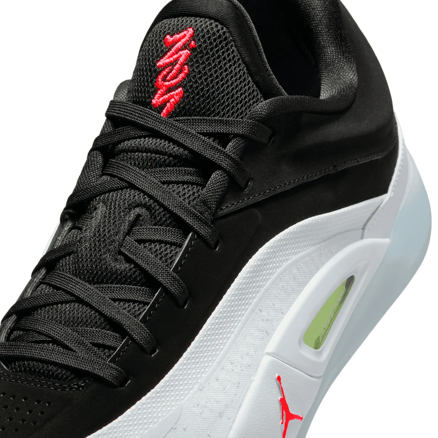 Jordan Zion 4 Black White Crimson image 5