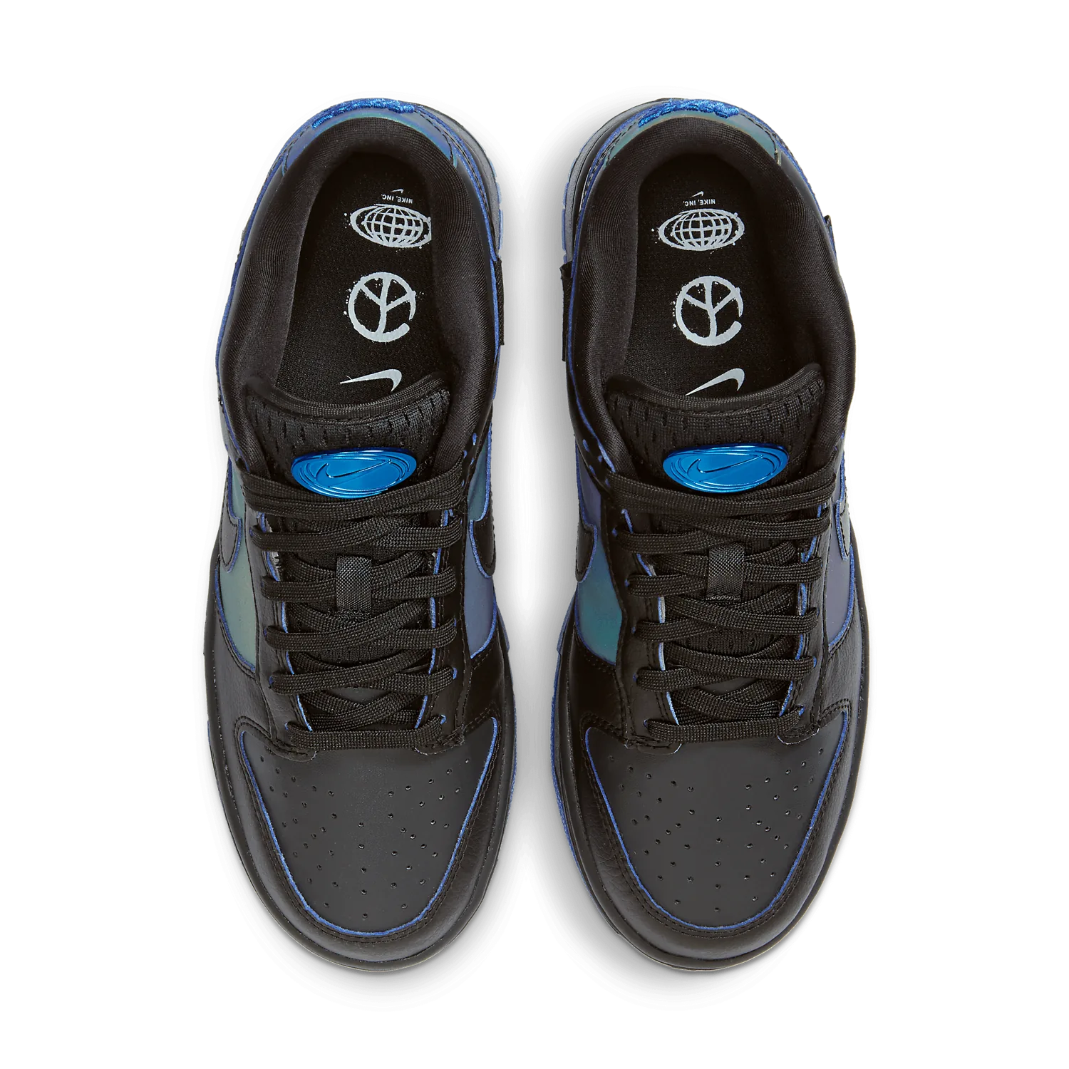 Nike Dunk Low Iridescent Black Royal image 3