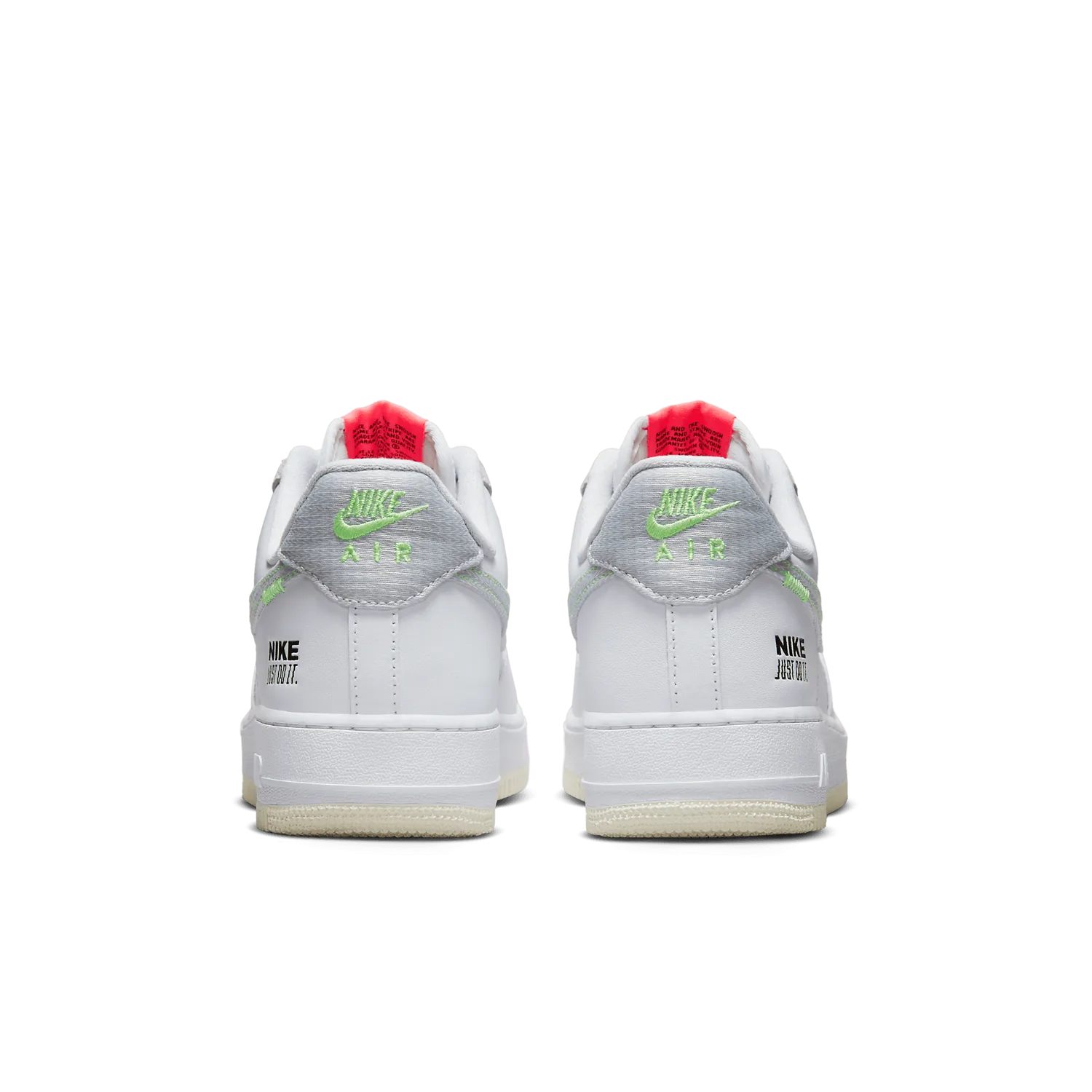 Nike Air Force 1 Low White Grey Neon image 5